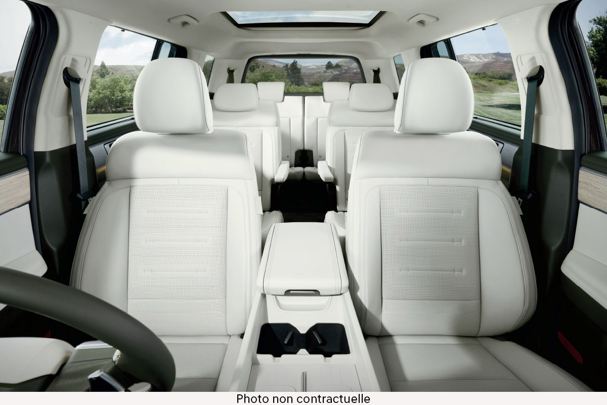 Espace généreux et polyvalent.